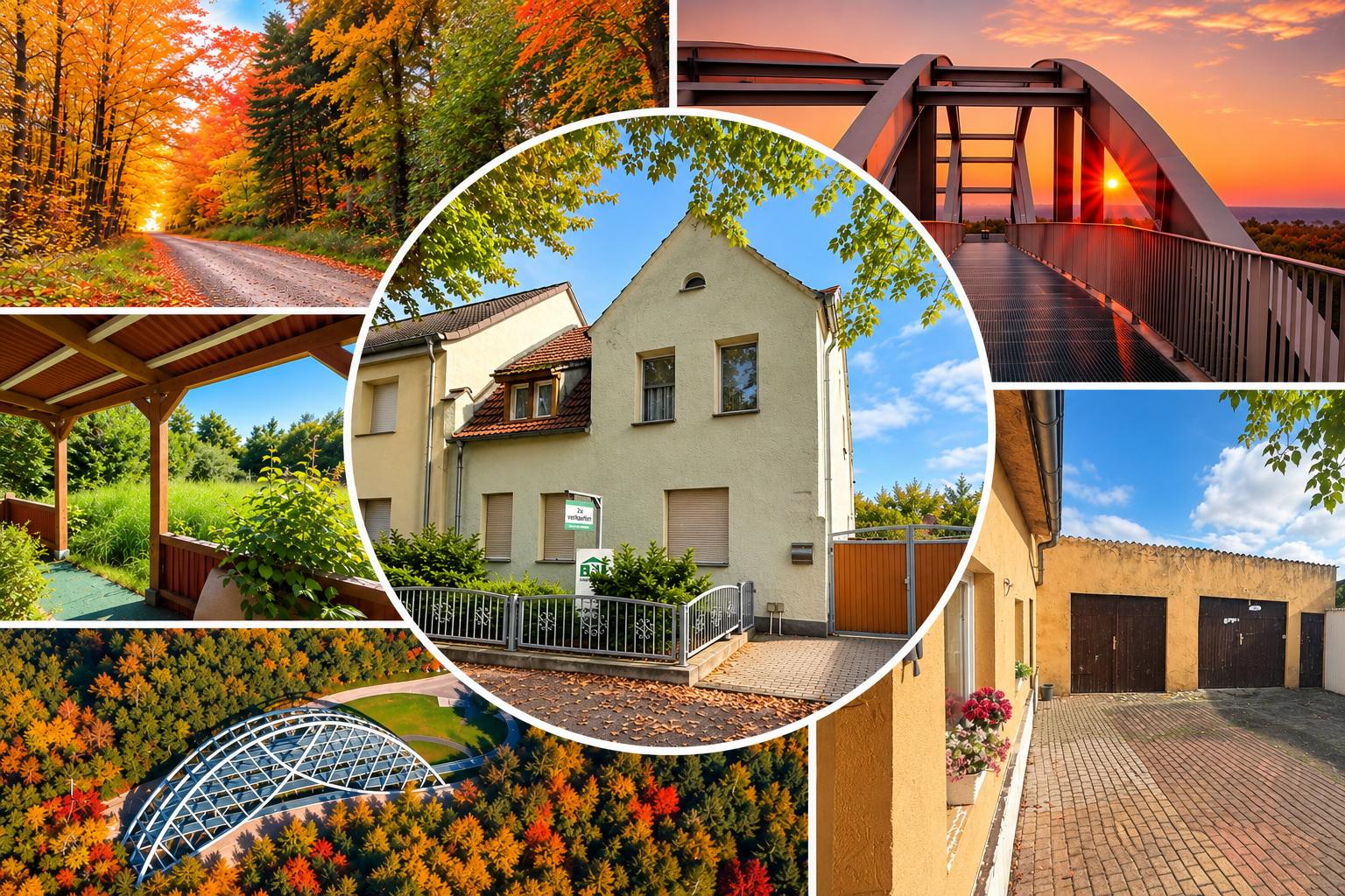Nahe Goitzsche - Bitterfelder Bogen mit Waldnähe - Eigenheim mit Garage - ideal für Handwerker