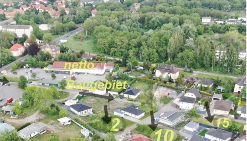 Fertiger Bauplatz in Bitterfeld im B-Plan Gebiet - sofort bebaubar - 588 qm Bungalow oder bis 2 Geschosse — Vorschaubild 3