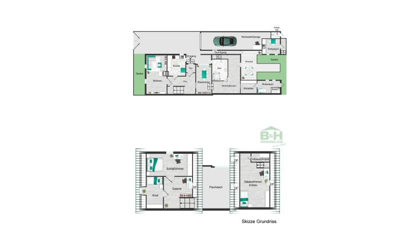 Vermietetes Eigenheim in Wolfen mit Pool und großem Garten — Vorschaubild 6